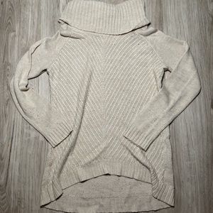 Slouchy Turtleneck Sweater